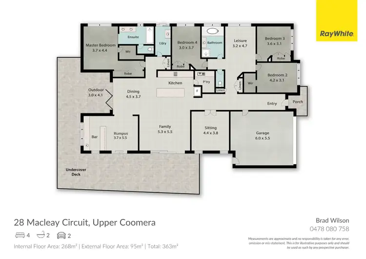 Floorplan of Homely house listing, 28 Macleay Circuit, Upper Coomera QLD 4209