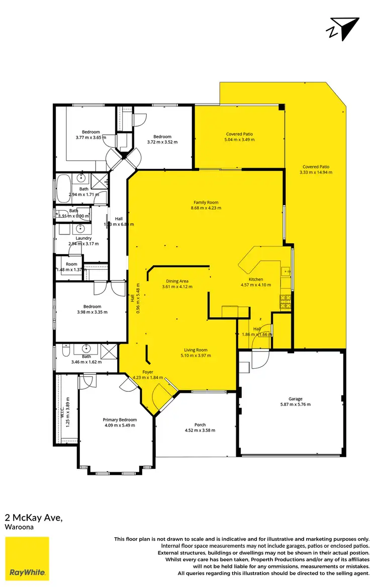 Floorplan of Homely house listing, 2 Mckay Avenue, Waroona WA 6215