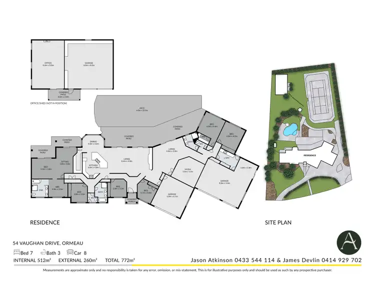 Floorplan of Homely house listing, 54 Vaughan Drive, Ormeau QLD 4208