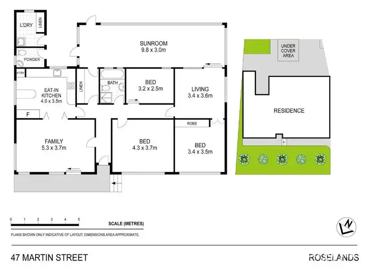 Floorplan of Homely house listing, 47 Martin Street, Roselands NSW 2196