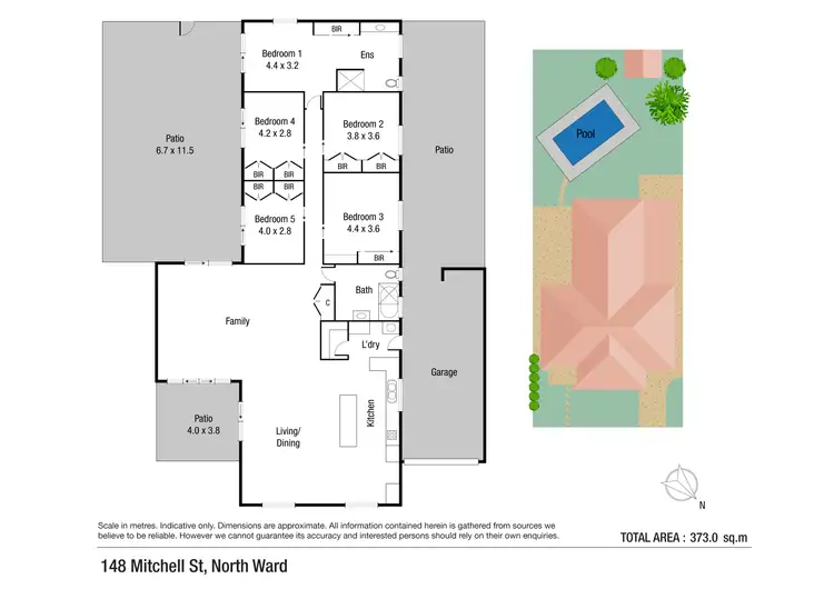 Floorplan of Homely house listing, 148 Mitchell Street, North Ward QLD 4810