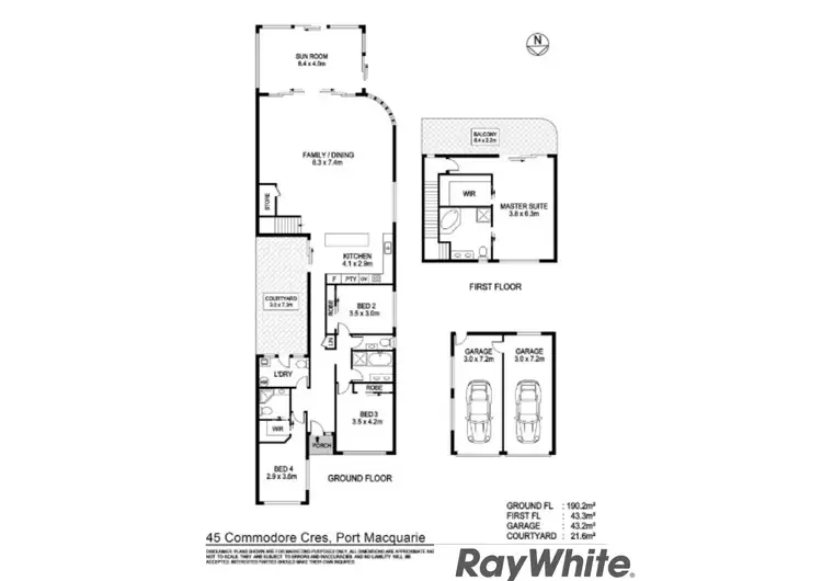 Floorplan of Homely house listing, 45 Commodore Crescent, Port Macquarie NSW 2444
