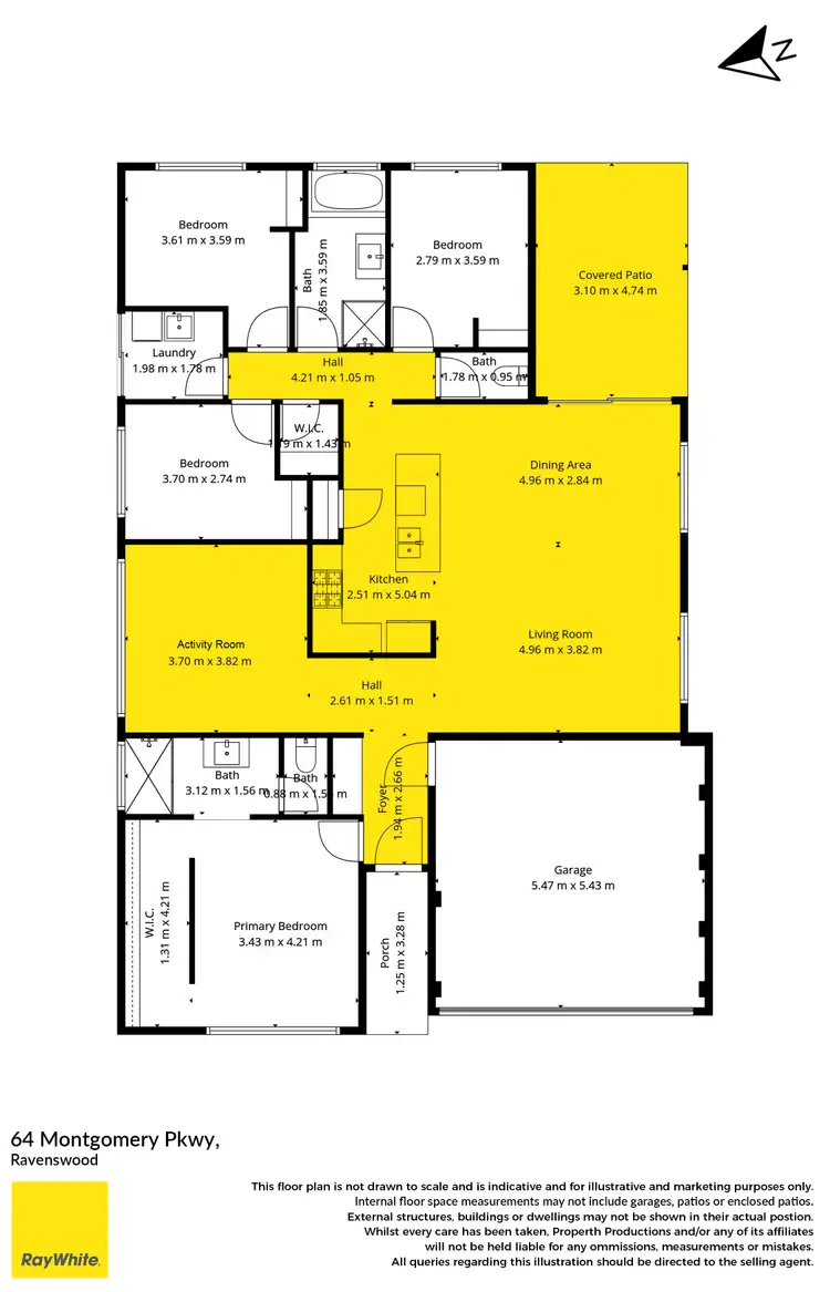 Floorplan of Homely other listing, 64 Montgomery Parkway, Ravenswood WA 6208