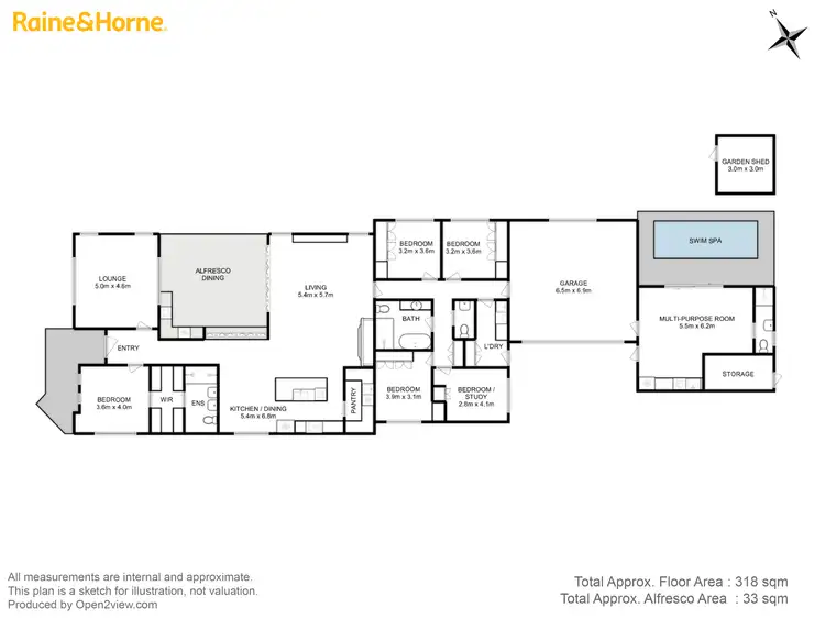 Floorplan of Homely house listing, 7 London Way, Kingston TAS 7050