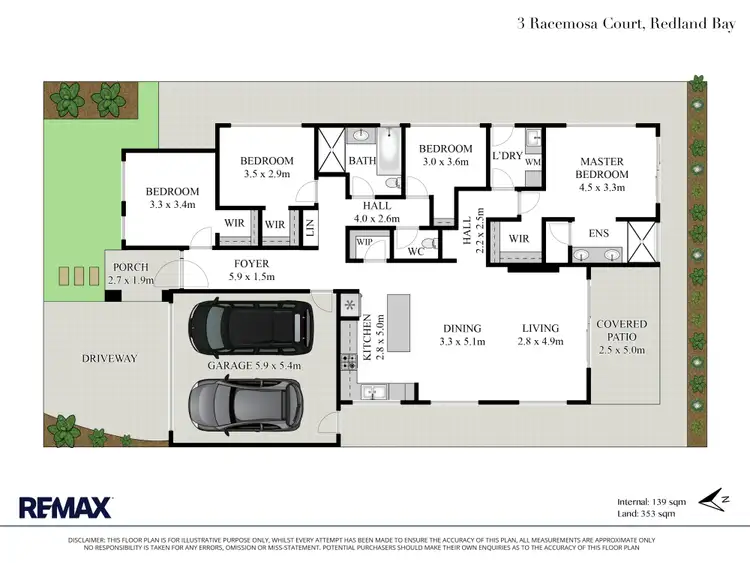 Floorplan of Homely house listing, 3 Racemosa Court, Redland Bay QLD 4165