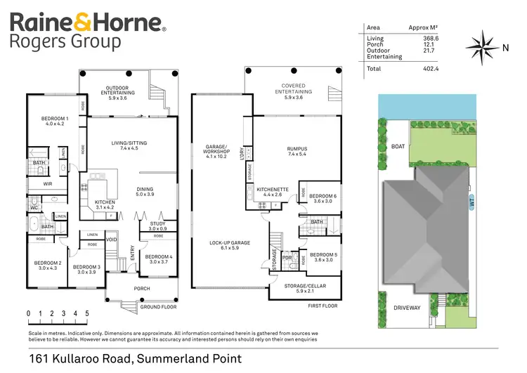 Floorplan of Homely house listing, 161 Kullaroo Road, Summerland Point NSW 2259