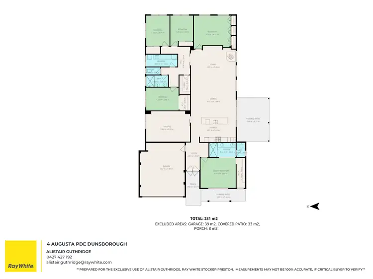 Floorplan of Homely house listing, 4 Augusta Parade, Dunsborough WA 6281