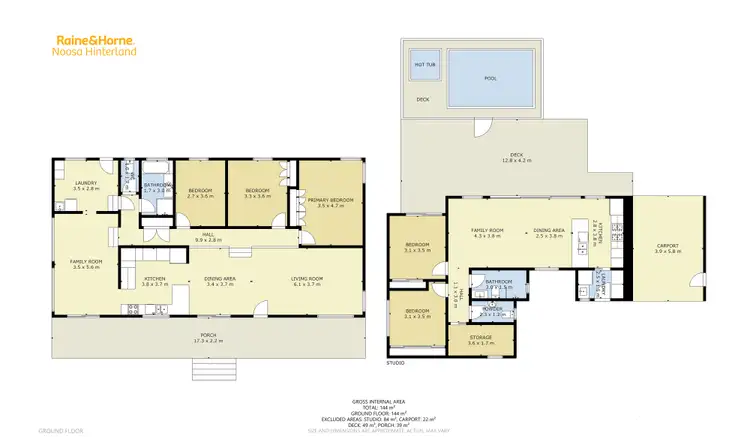 Floorplan of Homely house listing, 210 Toolborough Road, Yandina Creek QLD 4561