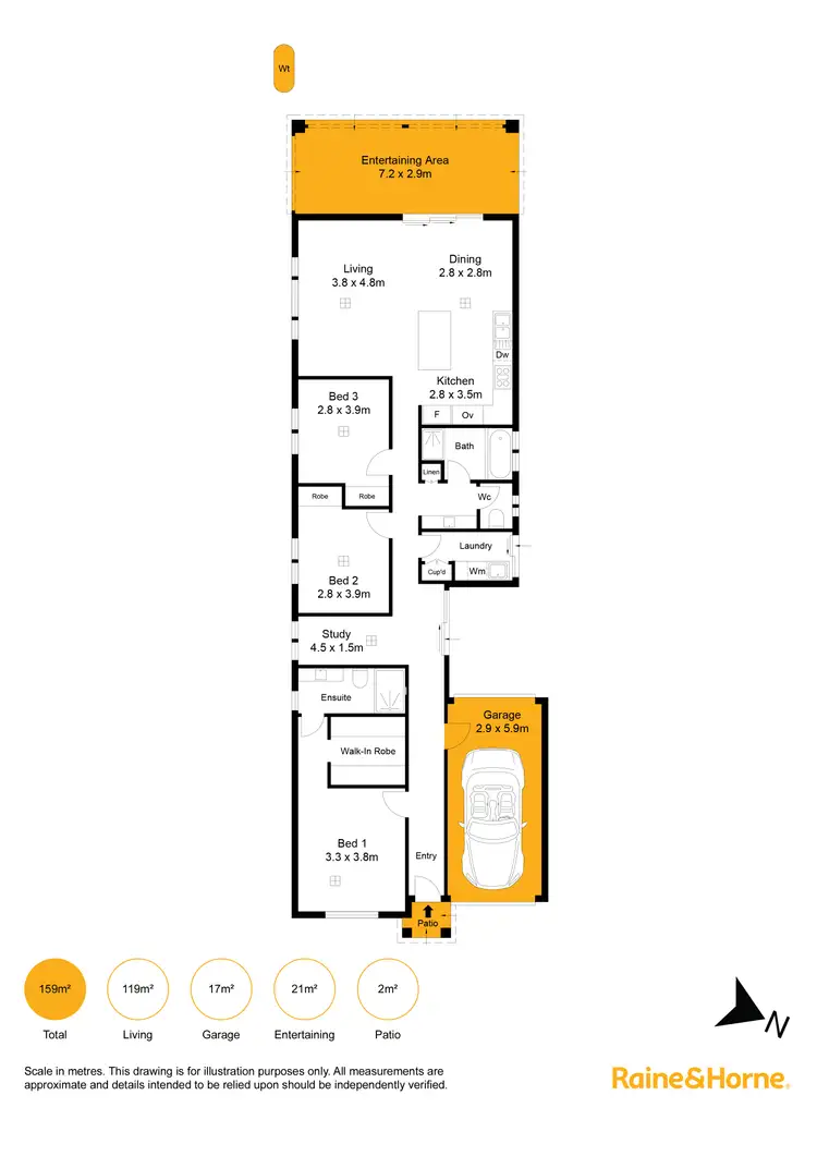 Floorplan of Homely house listing, 7A Innes Road, Windsor Gardens SA 5087