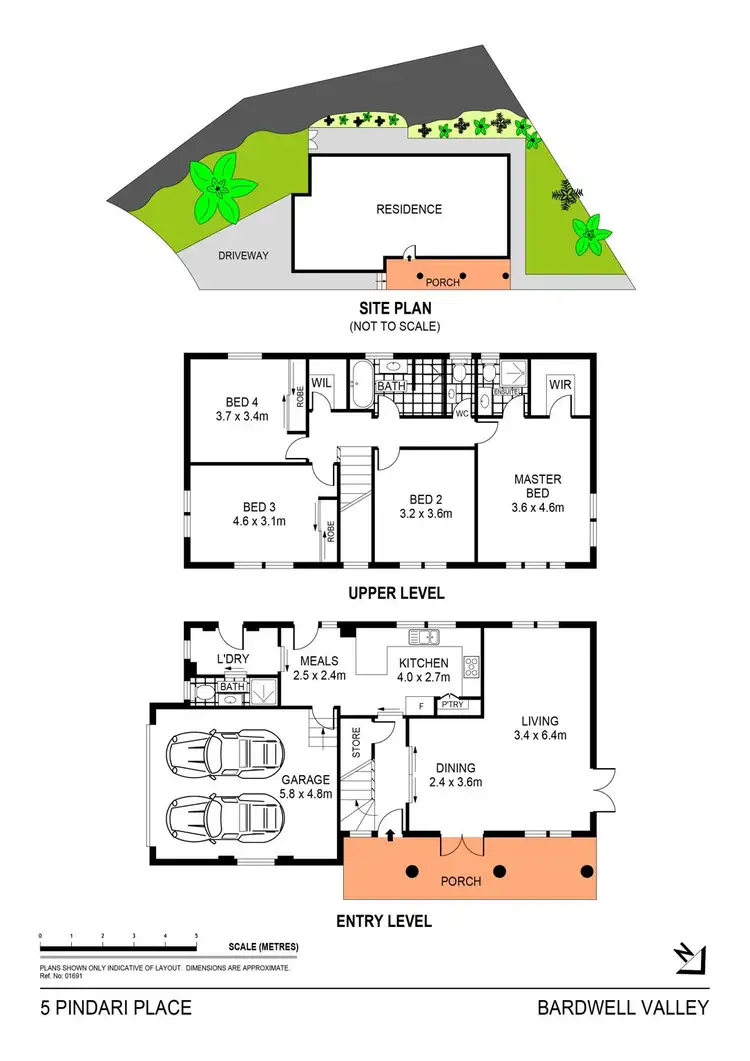 Floorplan of Homely house listing, 5 Pindari Place, Bardwell Valley NSW 2207