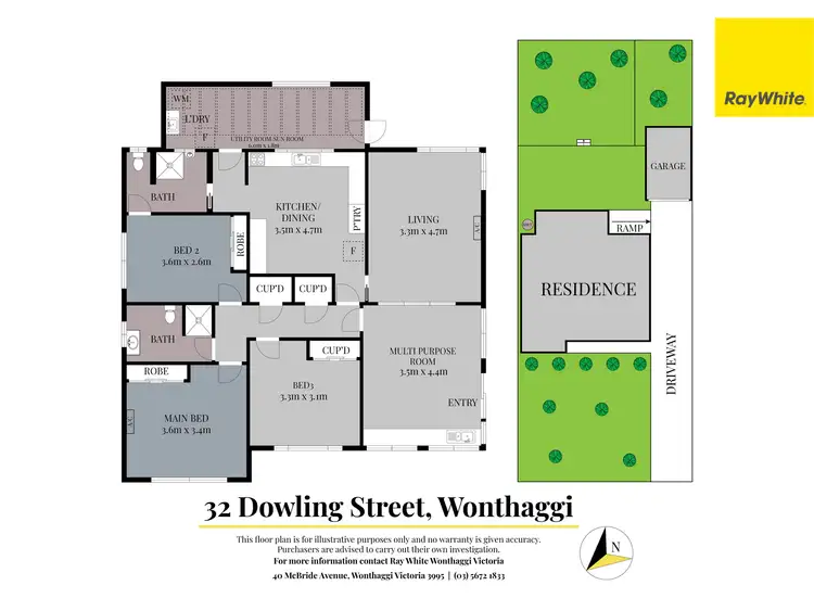 Floorplan of Homely house listing, 32 Dowling Street, Wonthaggi VIC 3995
