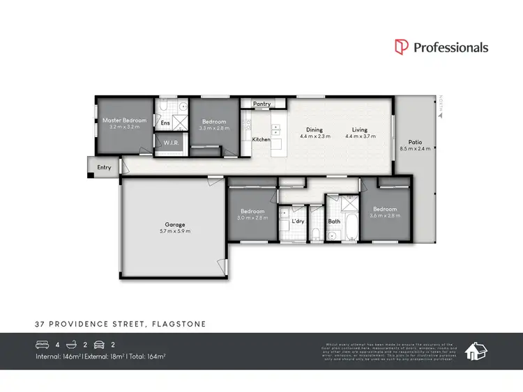 Floorplan of Homely house listing, 37 Providence Street, Flagstone QLD 4280
