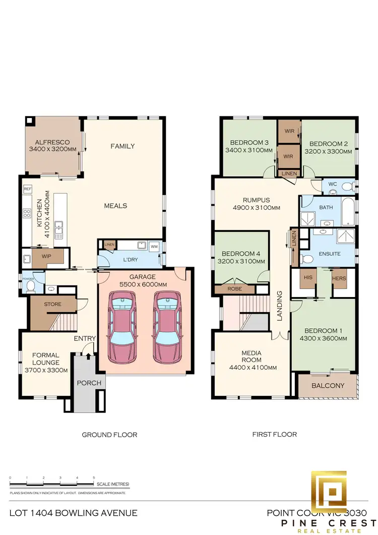Floorplan of Homely house listing, 18 Bowling Ave, Point Cook VIC 3030