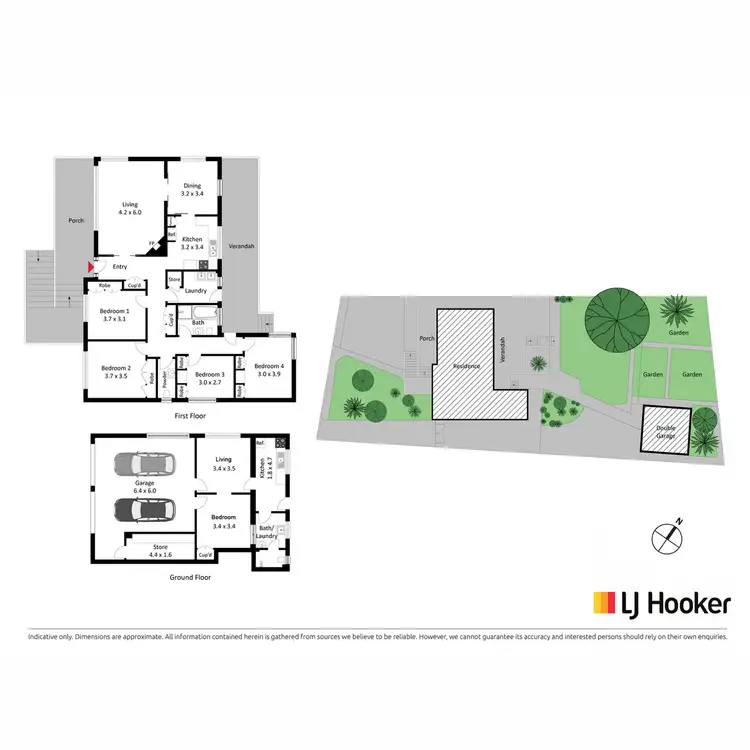 Floorplan of Homely house listing, 51 Gilmore Crescent, Garran ACT 2605