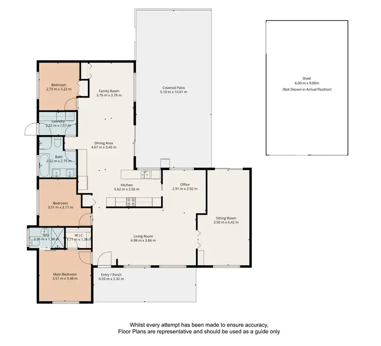 Floorplan of Homely house listing, 6 Blamey Court, Morayfield QLD 4506