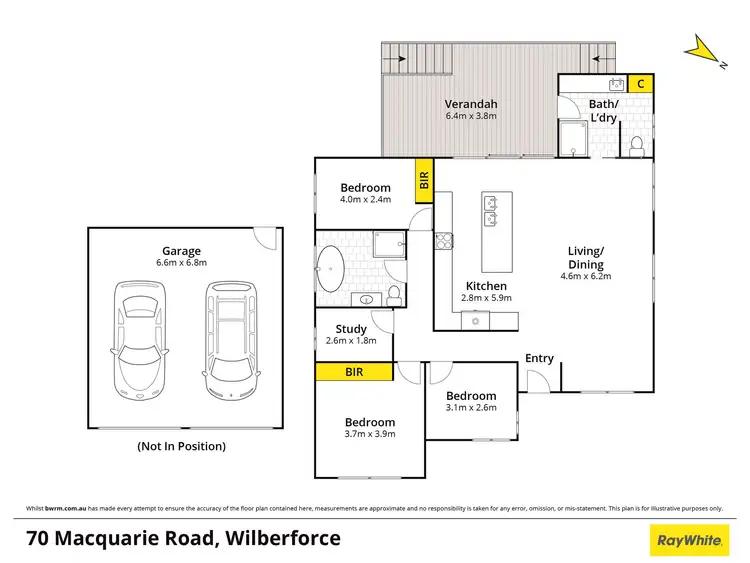 Floorplan of Homely house listing, 70 Macquarie Road, Wilberforce NSW 2756