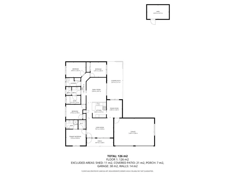 Floorplan of Homely house listing, 42 Dunne Crescent, Thurgoona NSW 2640