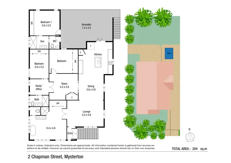 Floorplan of Homely house listing, 2 Chapman Street, Mysterton QLD 4812