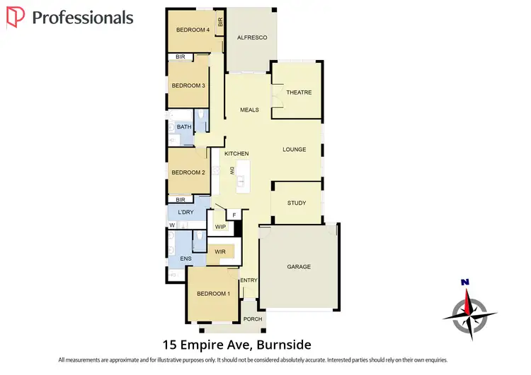Floorplan of Homely house listing, 15 Empire Avenue, Burnside VIC 3023