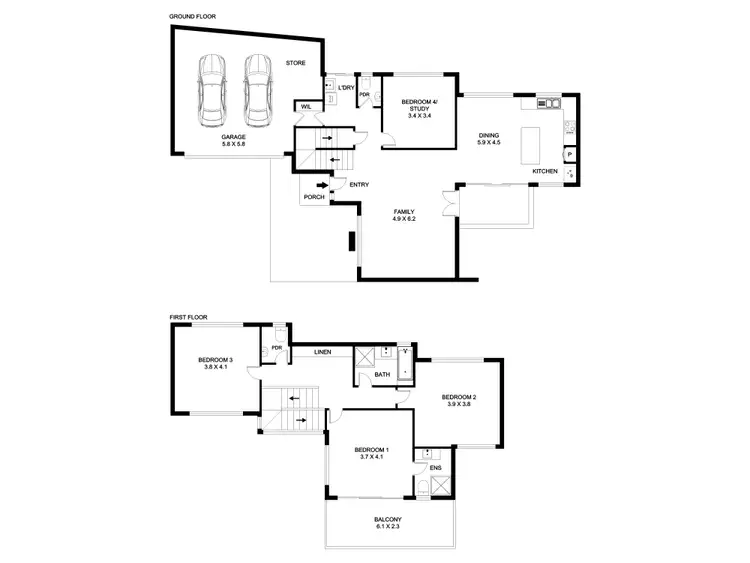 Floorplan of Homely house listing, 39C Freeth Road, Spearwood WA 6163