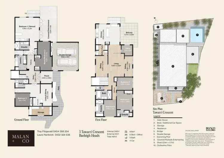 Floorplan of Homely house listing, 3 Tawarri Crescent, Burleigh Heads QLD 4220