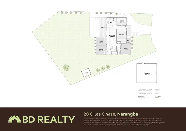 Floorplan of Homely house listing, 20 Giles Chase, Narangba QLD 4504