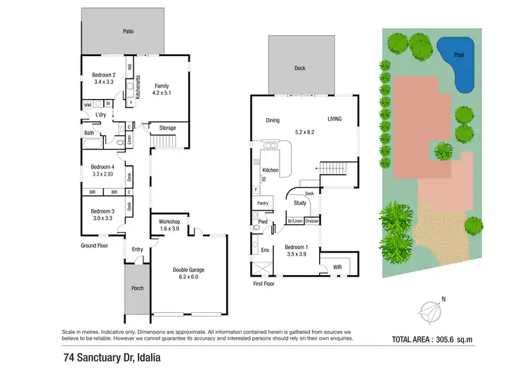 Floorplan of Homely house listing, 74 Sanctuary Drive, Idalia QLD 4811