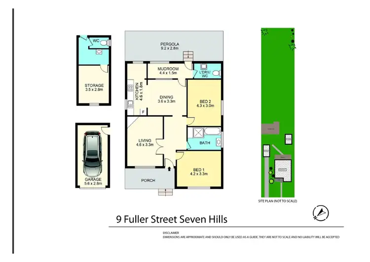 Floorplan of Homely house listing, 9 Fuller Street, Seven Hills NSW 2147