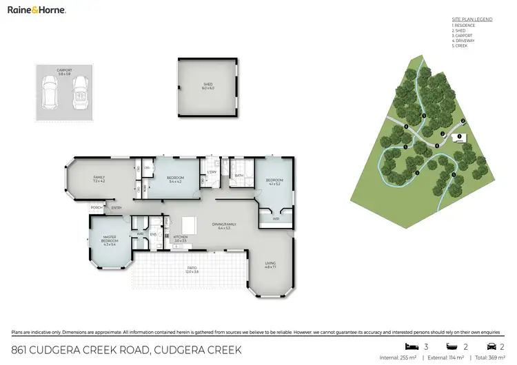 Floorplan of Homely rural property listing, 861 Cudgera Creek Road, Cudgera Creek NSW 2484