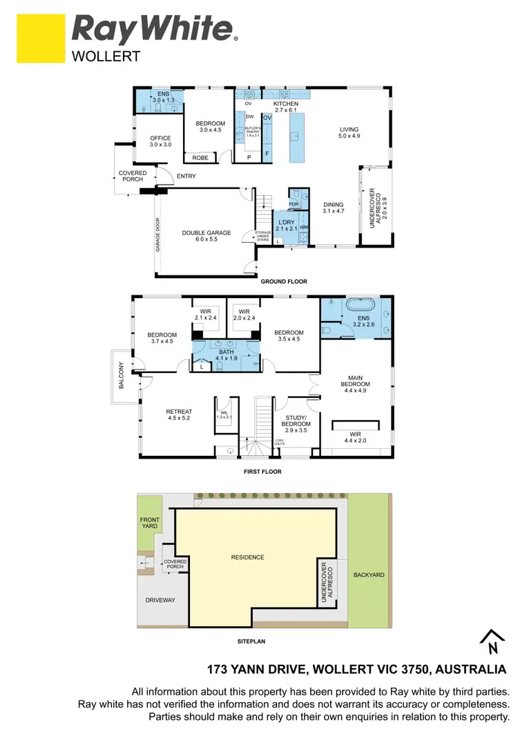 Floorplan of Homely house listing, 173 Yann Drive, Wollert VIC 3750