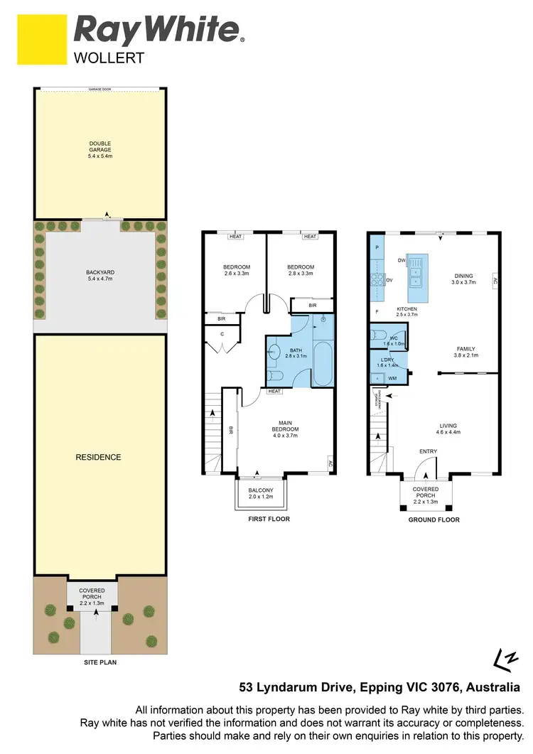 Floorplan of Homely house listing, 53 Lyndarum Drive, Epping VIC 3076