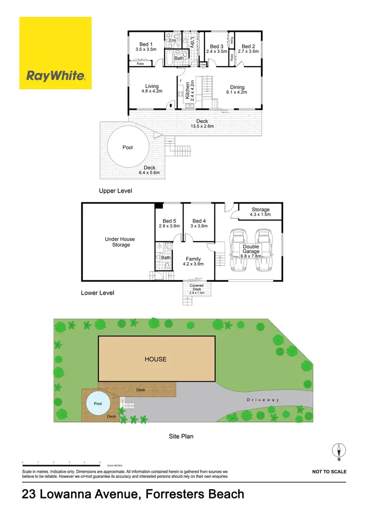 Floorplan of Homely house listing, 23 Lowanna Avenue, Forresters Beach NSW 2260