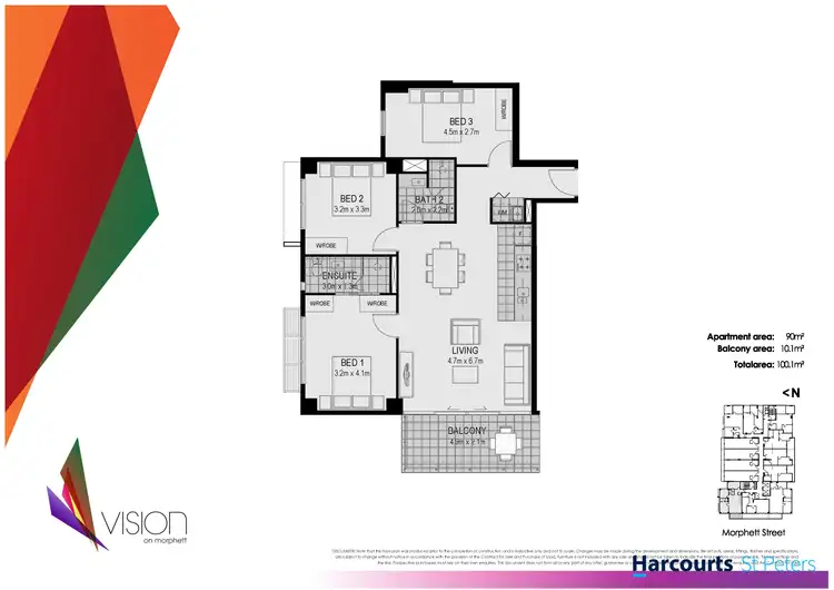 Floorplan of Homely apartment listing, 1203/180 Morphett Street, Adelaide SA 5000