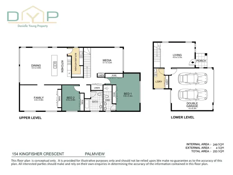 Floorplan of Homely house listing, 154 Kingfisher Crescent, Palmview QLD 4553