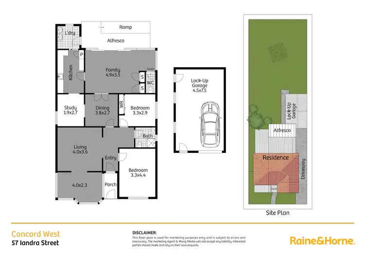 Floorplan of Homely house listing, 57 Iandra Street, Concord West NSW 2138