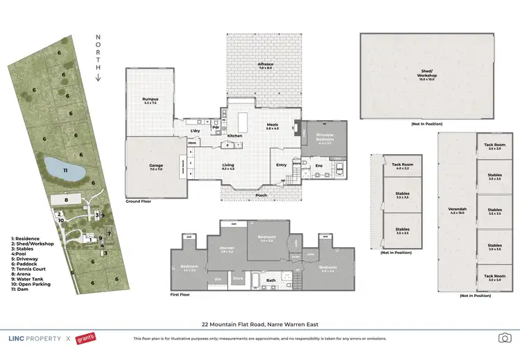 Floorplan of Homely rural property listing, 22 Mountain Flat Road, Narre Warren East VIC 3804
