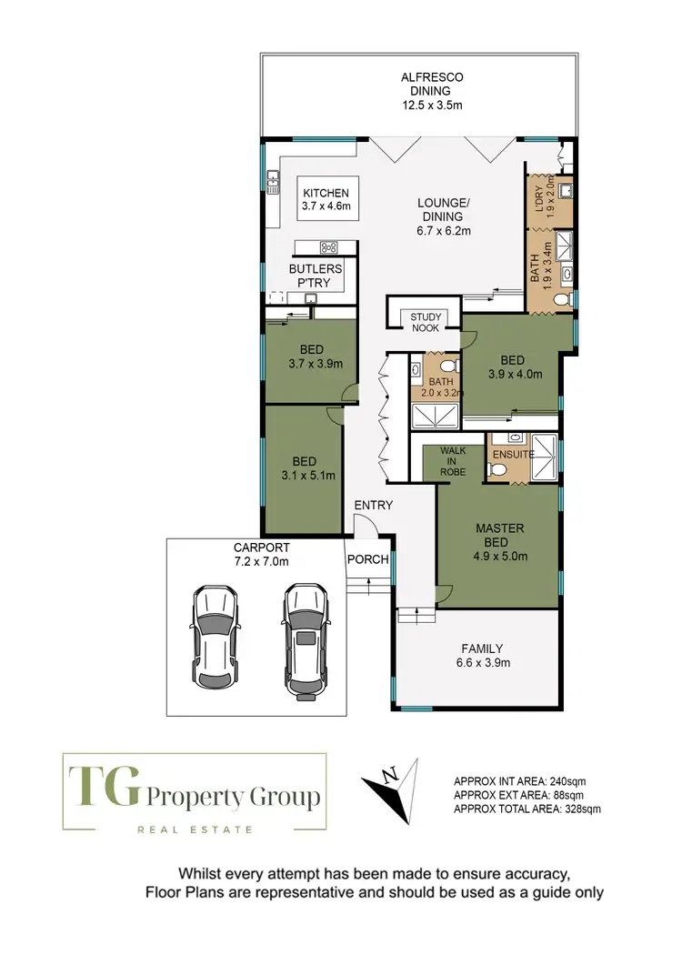 Floorplan of Homely house listing, 23 Calca Crescent, Ferny Hills QLD 4055