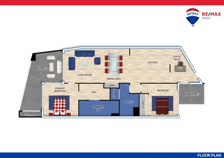 Floorplan of Homely apartment listing, 37/4 Nelson Street, Mackay QLD 4740