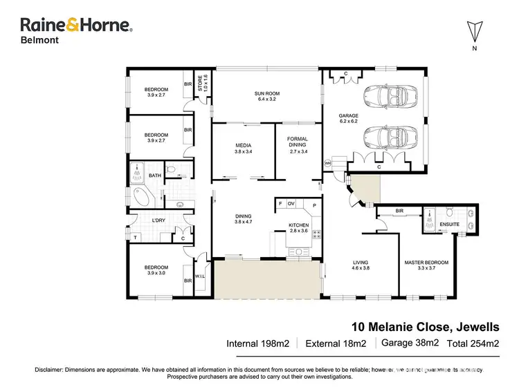 Floorplan of Homely house listing, 10 Melanie Close, Jewells NSW 2280