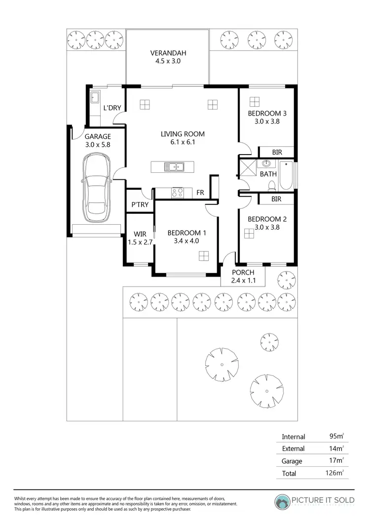 Floorplan of Homely house listing, 22 Malcolm Avenue, Holden Hill SA 5088