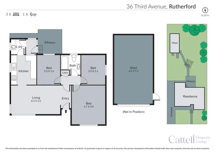 Floorplan of Homely house listing, 36 Third Avenue, Rutherford NSW 2320