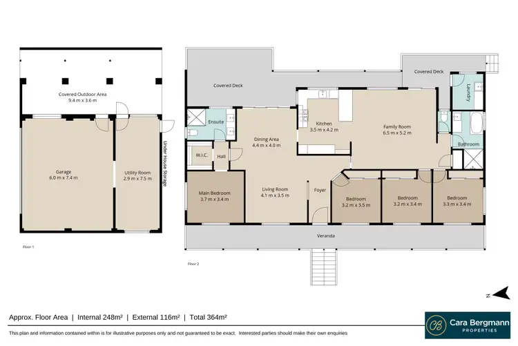 Floorplan of Homely house listing, 2 Yellowjack Crescent, Albany Creek QLD 4035