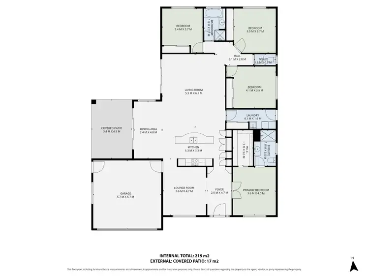 Floorplan of Homely house listing, 5 Highgrove Court, Kurwongbah QLD 4503