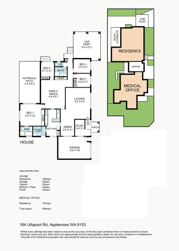 Floorplan of Homely house listing, 18A Ullapool Road, Applecross WA 6153