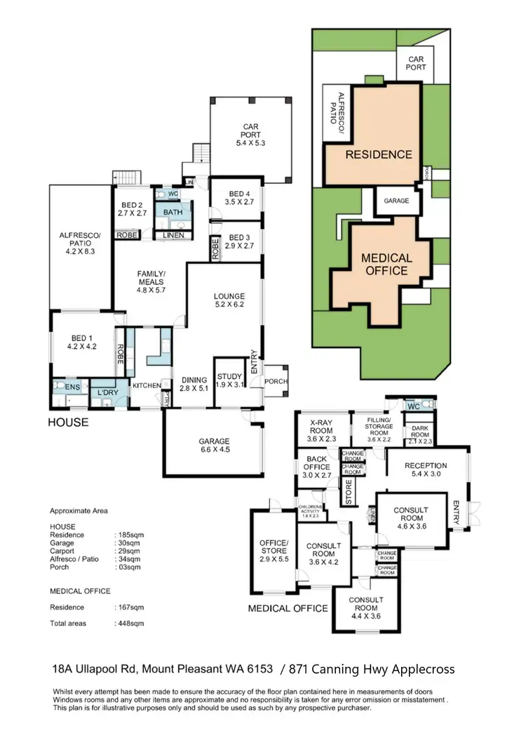 Floorplan of Homely house listing, 18A Ullapool Road, Applecross WA 6153