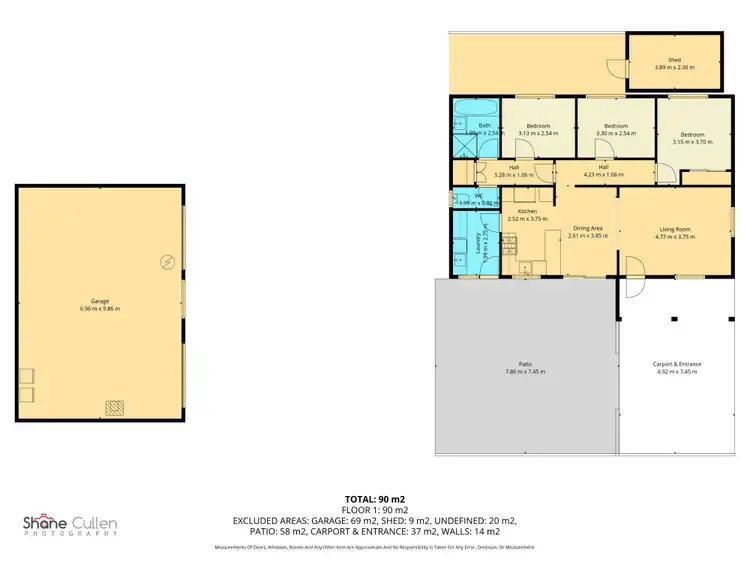 Floorplan of Homely house listing, 25 Starlight Place, South Kalgoorlie WA 6430
