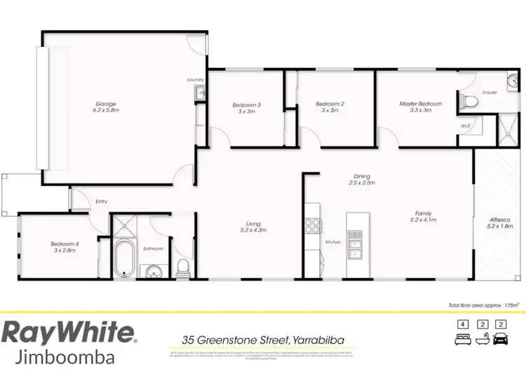 Floorplan of Homely house listing, 35 Greenstone Street, Yarrabilba QLD 4207