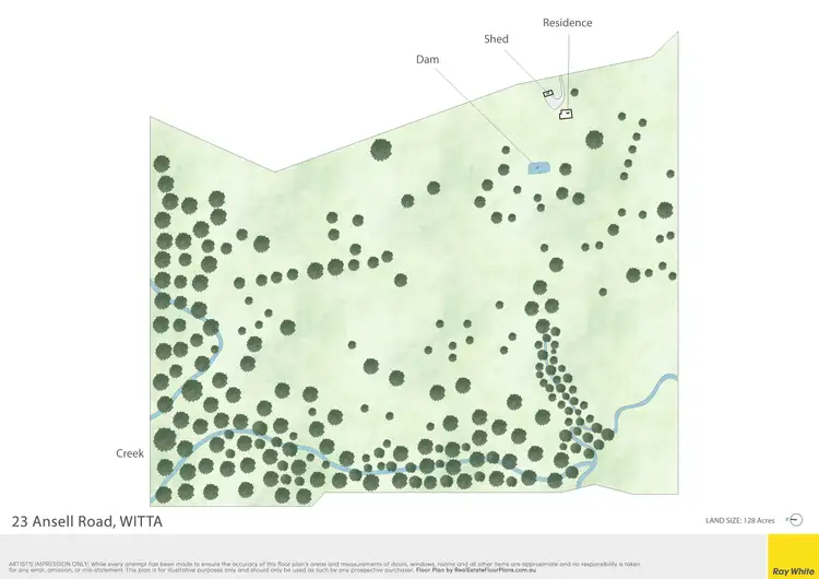 Floorplan of Homely house listing, 23 Ansell Road, Witta QLD 4552