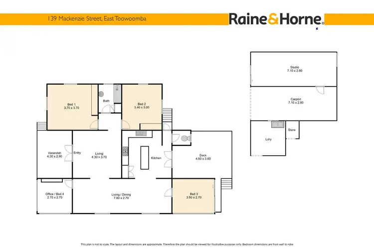 Floorplan of Homely house listing, 139 Mackenzie Street, East Toowoomba QLD 4350