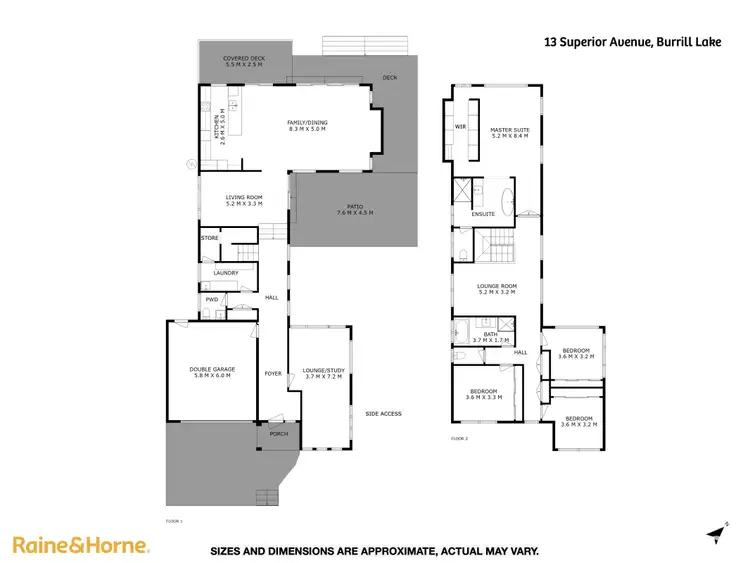 Floorplan of Homely house listing, 13 Superior Avenue, Burrill Lake NSW 2539